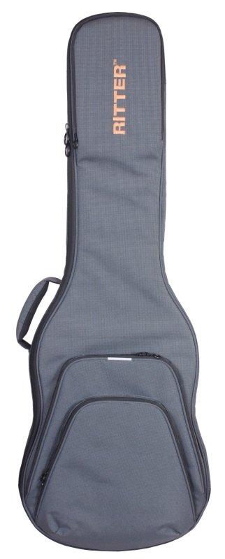 Ritter RGR4-B/MGB Gigbag Retro 4 Bern Bass Guitar, Misty Grey
